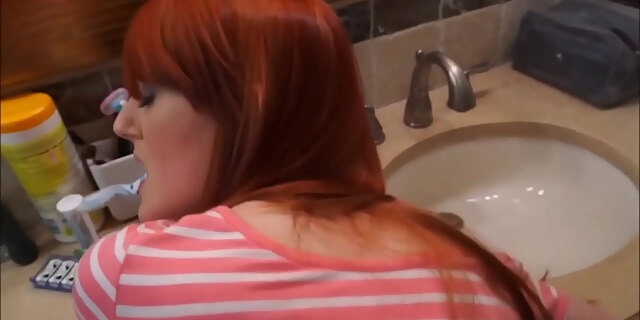 big cock,molten,petite,pov,red,redhead,small tits,taboo,teen